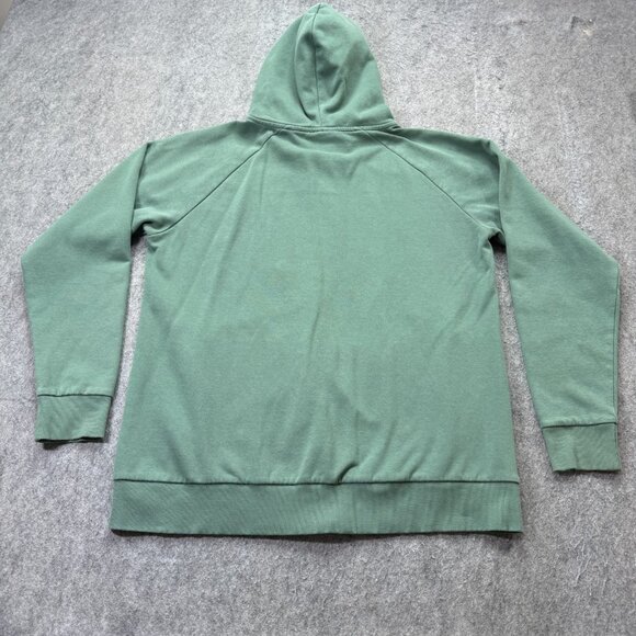 Gymshark Full Zip Hoodie Women's XL Green Solid Fleece Drawstring B1A1C - Picture 8 of 14